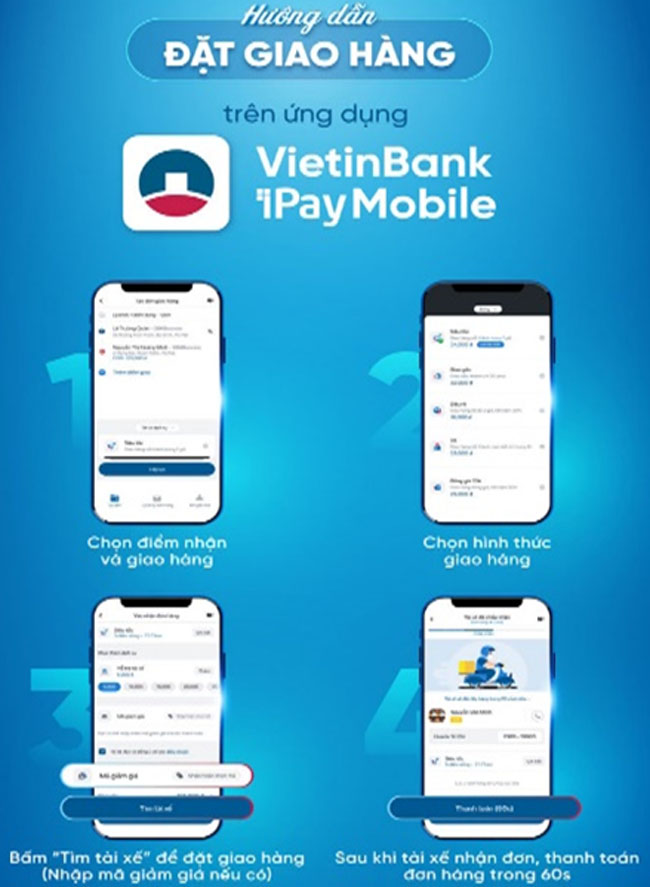 Uu dai khi dat giao hang tren VietinBank iPay Mobile 2