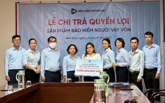 VBI chi trả hơn 2 tỷ đồng cho khách hàng