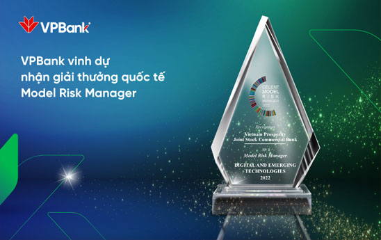 VPBank nhận giải thưởng quốc tế trong lĩnh vực quản trị rủi ro về phòng, chống rửa tiền