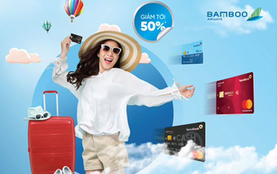 Vi vu Bamboo Airways cùng thẻ VietinBank