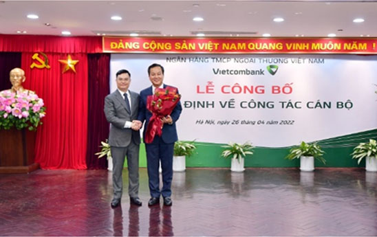 Vietcombank công bố quyết định nhân sự lãnh đạo cấp cao