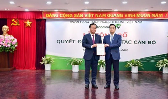 Vietcombank cong bo quyet dinh nhan su 2