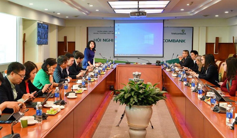 Vietcombank to chuc hoi nghi truyen thong 2