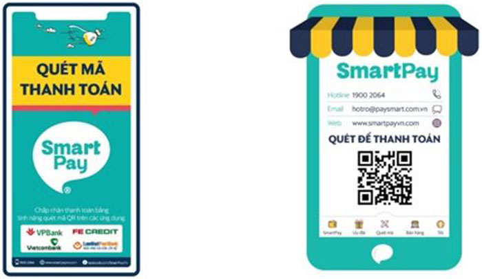 Vietcombank va Smartnet phoi hop thanh toan bang ma QR 2
