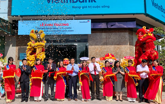 VietinBank Binh Dinh khai truong Phong Giao dich Tuy Phuoc