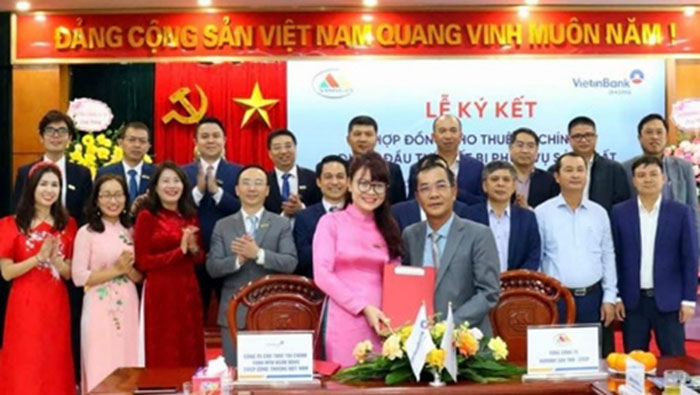 VietinBank Leasing va VIMICO ky ket Hop dong cho thue tai chinh tai tro von 1