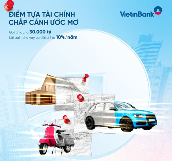 VietinBank cho khach hang vay von uu dai lai suat 1