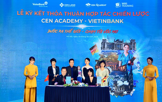 VietinBank hop tac chien luoc voi Cen Academy
