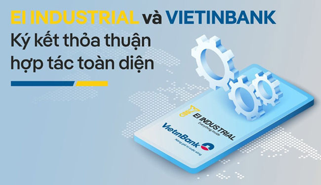 VietinBank va EI Industrial thuc day hop tac toan dien trong ky nguyen so 2