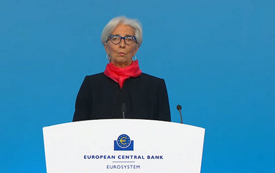 Chủ tịch ECB cảnh báo nguy cơ giá năng lượng leo thang