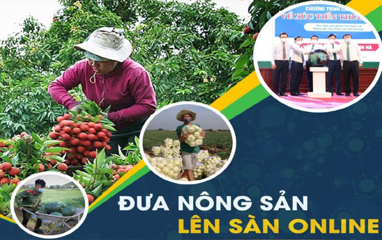 Bộ Thông tin và Truyền thông ban hành kế hoạch hỗ trợ đưa hộ sản xuất nông nghiệp lên sàn thương mại điện tử