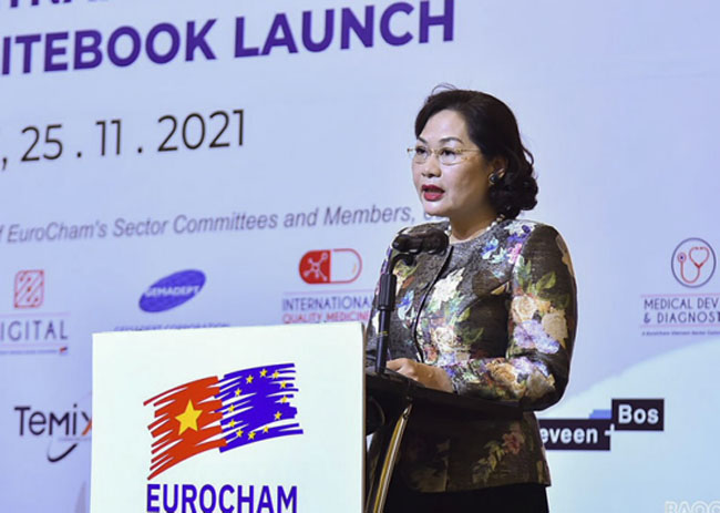 Hoi nghi Gap go Chau Au 2021 doi tac Viet Nam EU 2