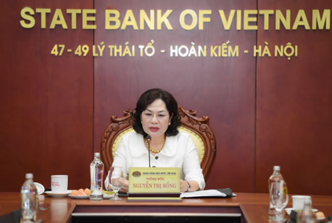 Thong doc Nguyen Thi Hong tham du Hoi nghi Thong doc ACC 2