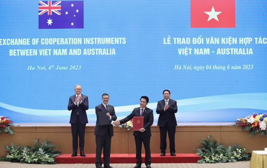Việt Nam và Australia hợp tác trao đổi thông tin tình báo tài chính liên quan đến rửa tiền và tài trợ khủng bố