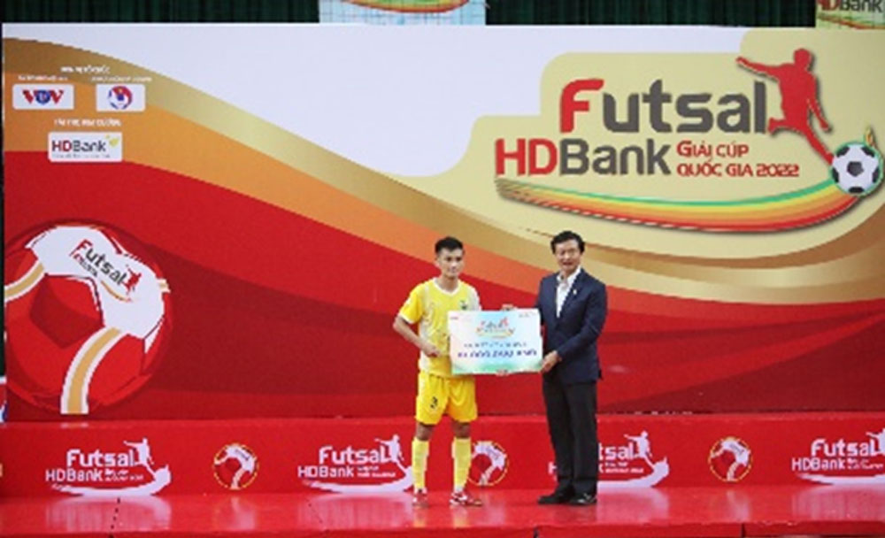 Doi Sai Gon FC vo dich giai Futsal HDBank 3