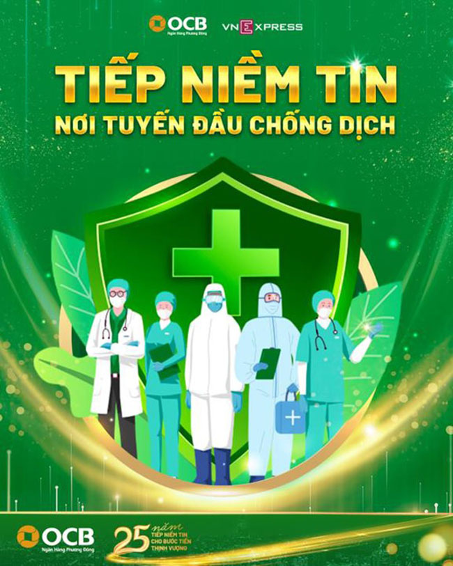 OCB keu goi trang bi do bao ho cho doi ngu tuyen dau chong dich 2
