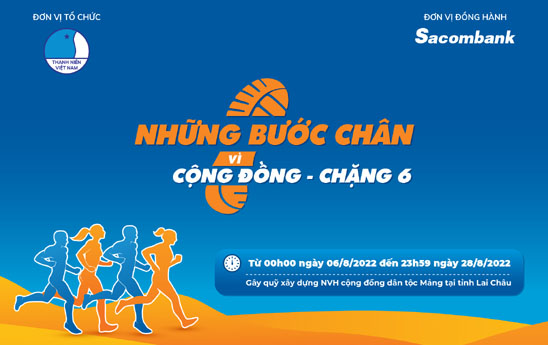 Sacombank ra mắt ứng dụng Sacombank Runners và khởi động chặng 6 giải chạy “Những bước chân vì cộng đồng”