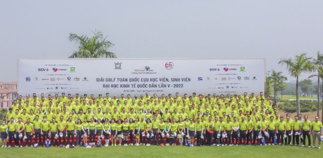 VNPAY to chuc Giai Golf toan quoc Dai hoc Kinh te Quoc dan 2