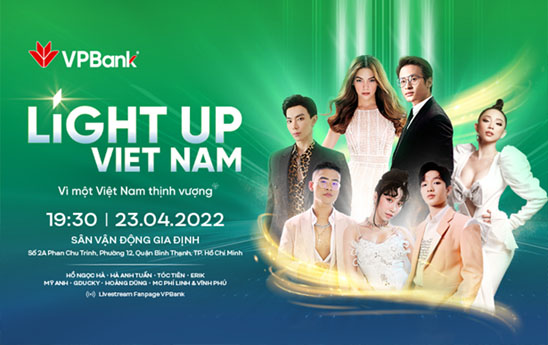 VPBank với siêu đại nhạc hội “Thắp sáng Việt Nam”