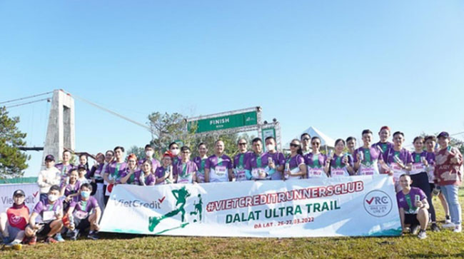 VietCredit dong hanh cung giai Marathon Dalat Ultra Trail 2