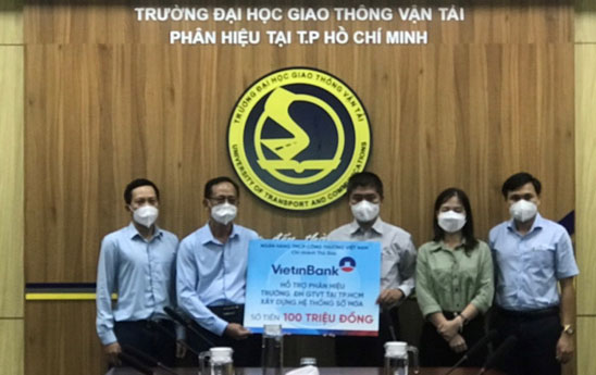 VietinBank Thủ Đức hỗ trợ Trường Đại học Giao thông Vận tải xây dựng hệ thống số hóa